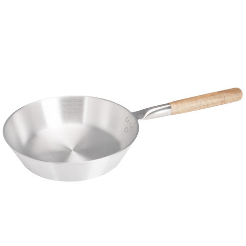 24cm Aluminium Heavy Duty Frypan Wood Handle (9020)