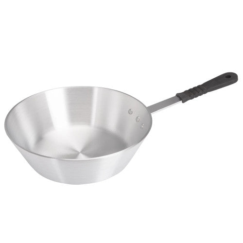 24cm Aluminium Heavy Duty Extra Deep Frypan Silicone Handle (9026)