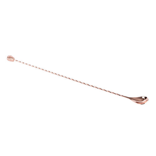 40.5cm Copper Plated Bar Spoon With Skull End