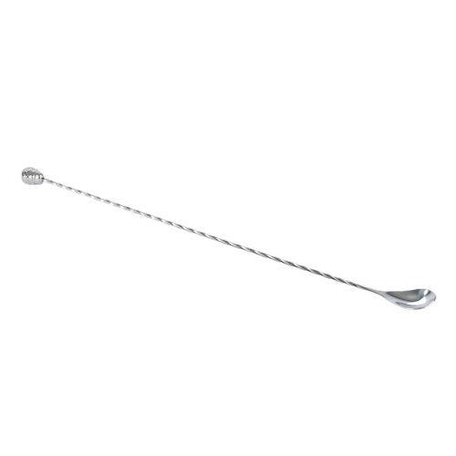 40.5cm Stainless Steel Bar Spoon With Skull End