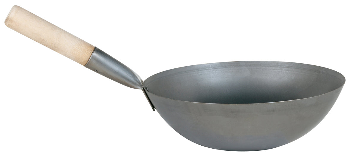 30cm Carbon Steel Wok (5913)