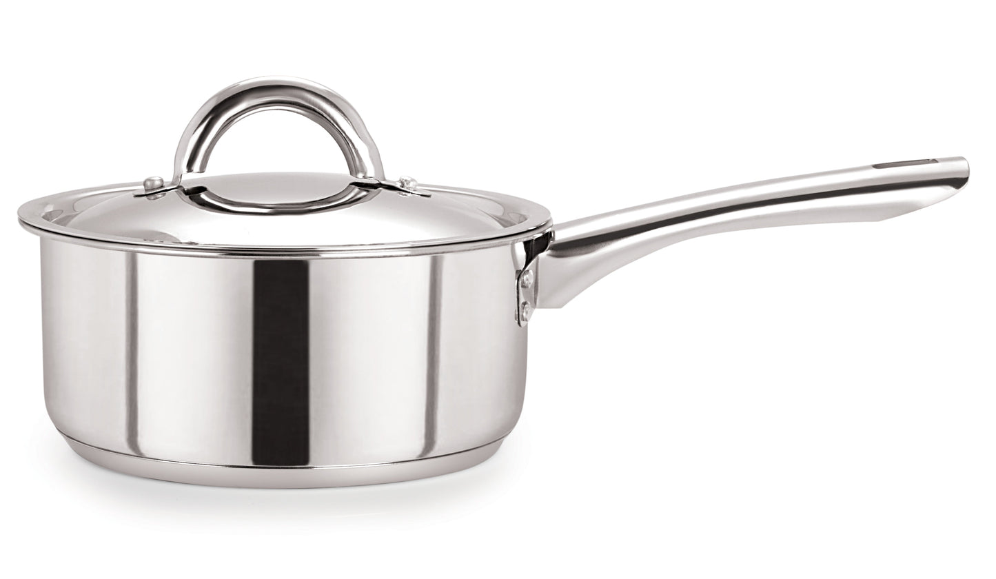 20cm Stainless Steel Sauce Pan & S/S Lid (5304)