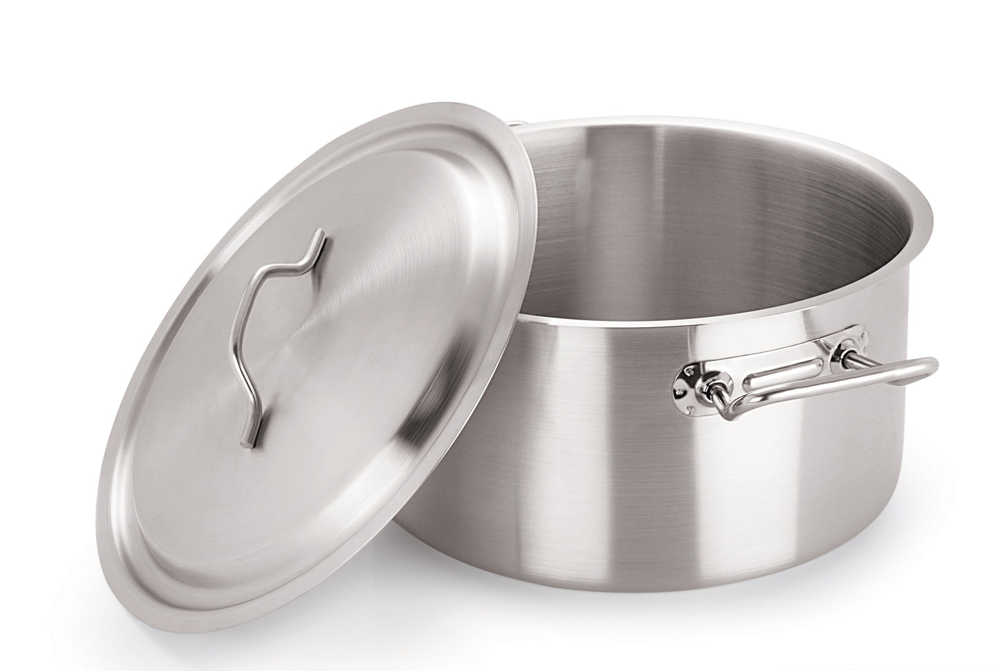 24cm Stainless Steel Stew Pan & Lid (5005)