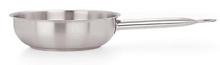 24cm Stainless Steel Sauteuse Pan (4892)