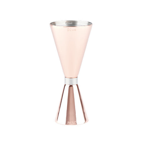 25/50ml Slim Jigger with Band Copper