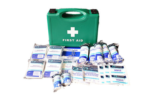 Qualicare QF1110 1-10 HSE 1-10 Person First Aid Kit - In Hard Carry Case