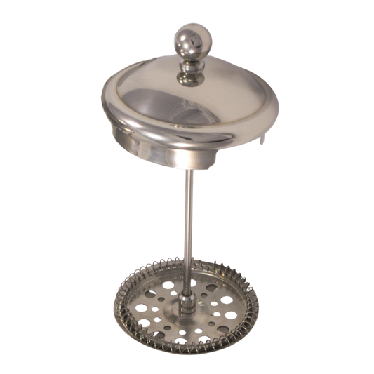 Replacement plunger set & lid for 1200ml polished finish Cafetiere 8 cup French press