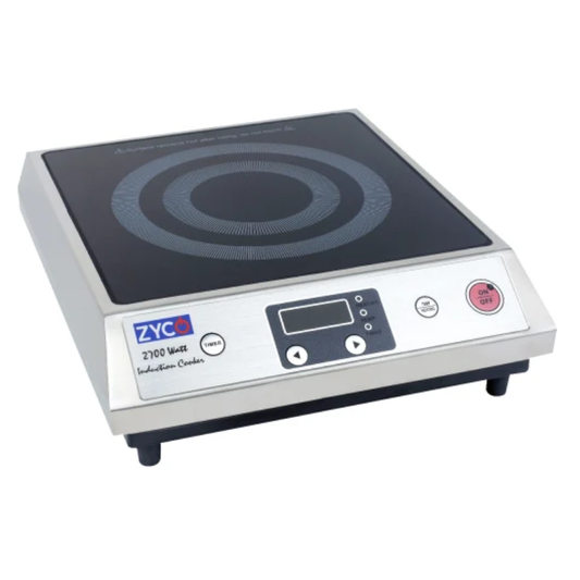 Zyco Professional Commercial Electric Induction Hob Cooker 2.7kw
