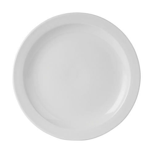 Simply Tableware Narrow Rim 25.5cm/10″ Plate (Pack of 6)