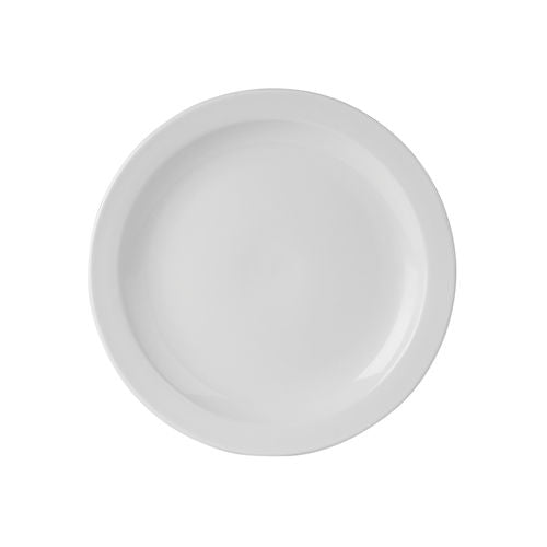 Simply Tableware Narrow Rim 21cm/8.25″ Plate (Pack of 6)