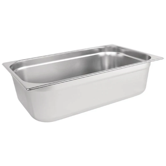 1/1 Full Size Stainless Steel Gastronorm Container 150mm Deep