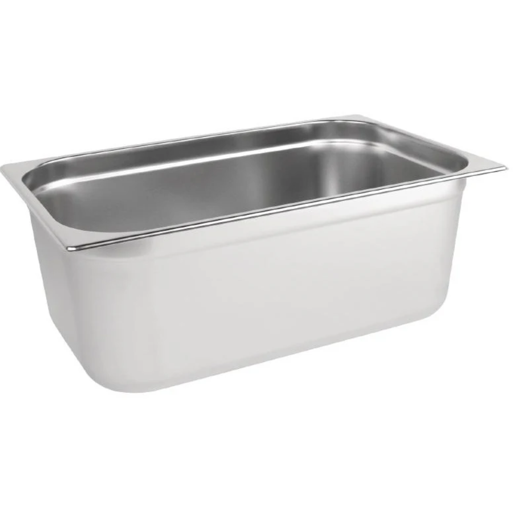1/1 Full Size Stainless Steel Gastronorm Container 200mm Deep