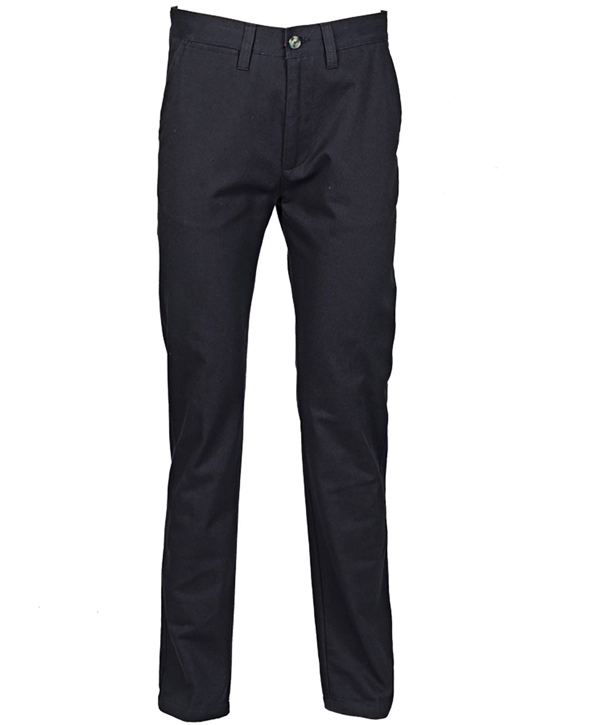 Men's Flat Fronted Chino Trouser - Navy