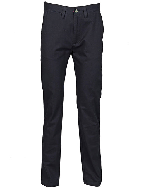 Men's Flat Fronted Chino Trouser - Navy