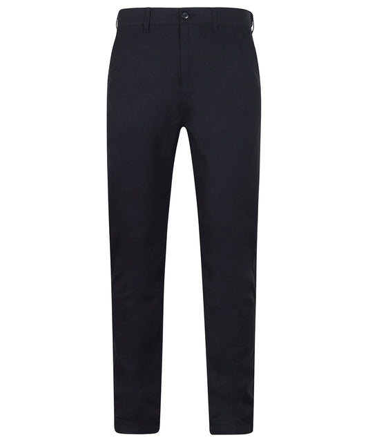 Men's Stretch Chinos with Flexible Waistband - Navy