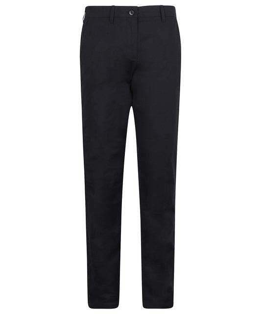 Ladies Stretch Chinos with Flexible Waistband - Navy