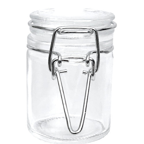 Chef-Hub 45ml Mini Clip Top Terrine Herb Storage Jar With Airtight Lid