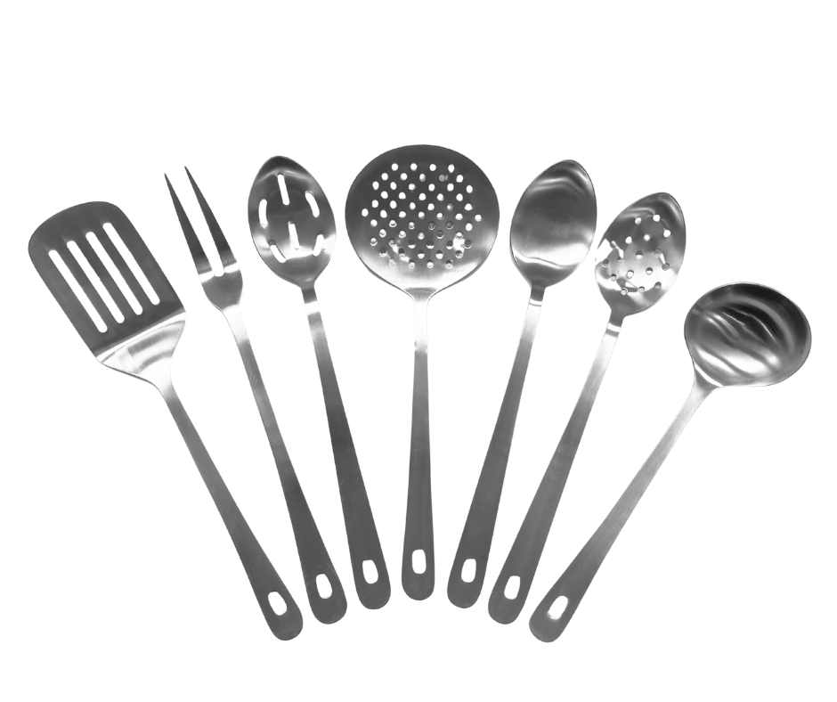 7-Piece Stainless Steel Kitchen Utensil Set