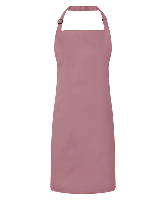 Basic Bib Apron - Rose