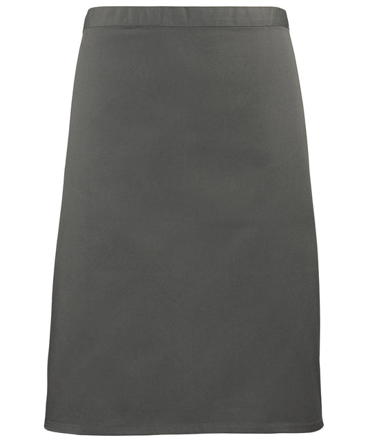 Mid-Length Waist Apron - Dark Grey