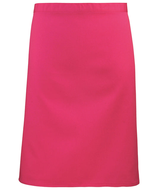 Mid-Length Waist Apron - Hot Pink