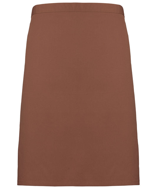 Mid-Length Waist Apron - Mocha