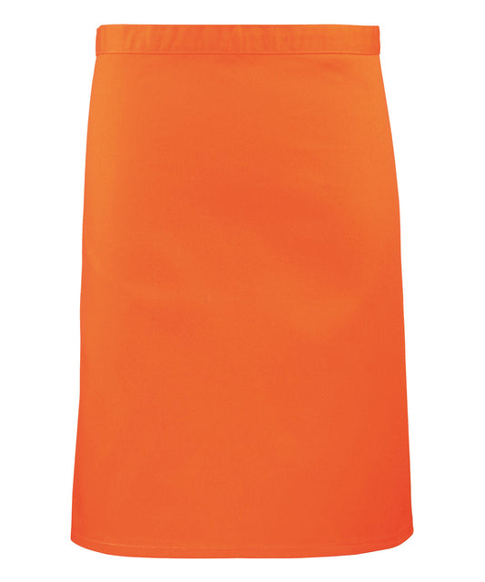 Mid-Length Waist Apron - Orange