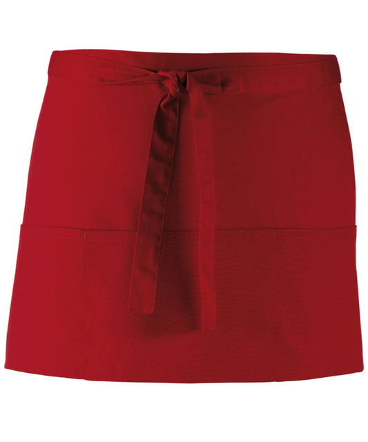 3-Pocket Waist Apron - Burgundy