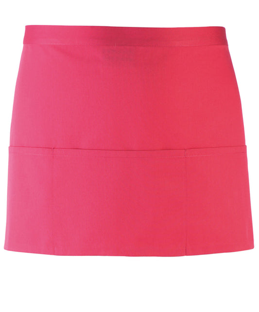 3-Pocket Waist Apron - Hot Pink