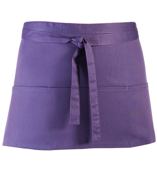 3-Pocket Waist Apron - Purple