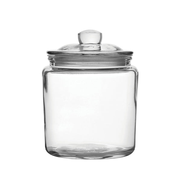 Chef-Hub Glass Biscotti Storage Jar 0.9L