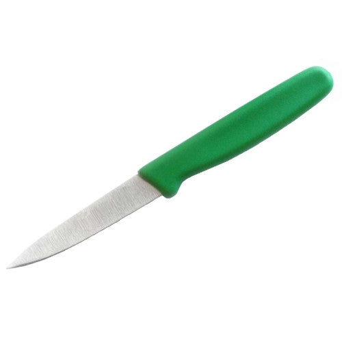 COLOUR CODED 3.5'' PARING KNIFE GREEN