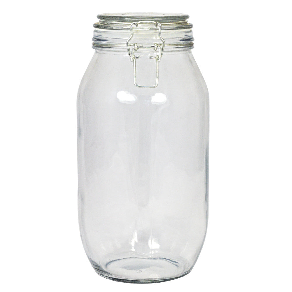 2.2L Clip Top Glass Storage Preserve Jar