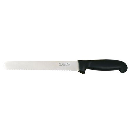 COLSAFE BREAD KNIFE 8" / 20CM - BLACK