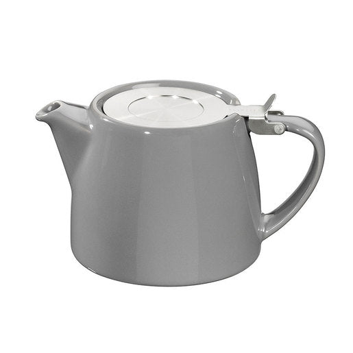 18oz Grey Stacking Teapot With Infuser
