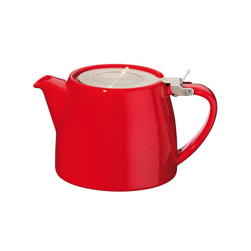 18oz Red Stacking Teapot With Infuser