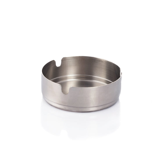 8cm Stainless Steel Ashtray Round