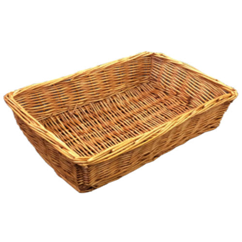 Deep Rectangular Basket Chef-Hub Deep Rectangle Wicker Basket