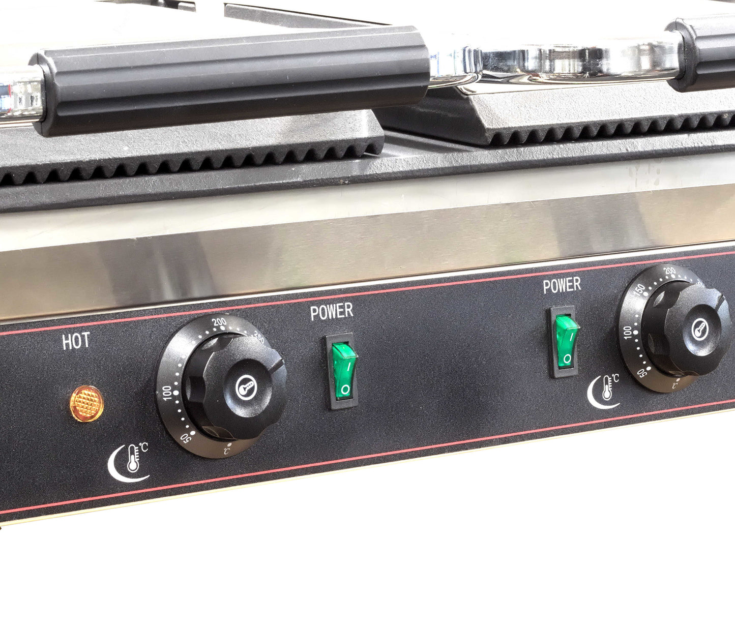 Chef-Hub Electric Double Contact Grill / Panini Grill