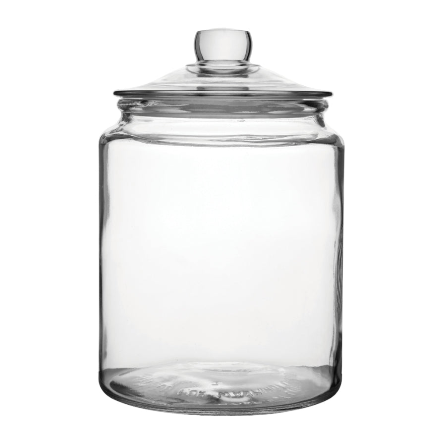 Chef-Hub Glass Biscotti Storage Jar 3.8L