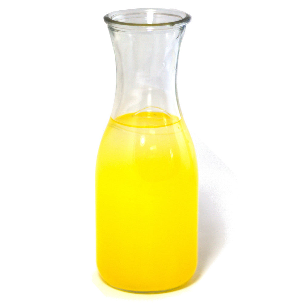 GLASS CARAFE WATER JUG WITH LID 1000ML