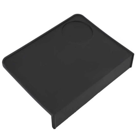 Black Non Slip Silicone Tamping Mat Counter Edge