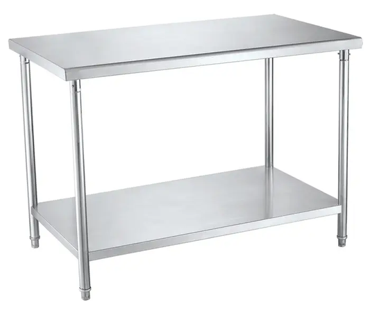 600 x 600cm Commercial Kitchen Prep Table