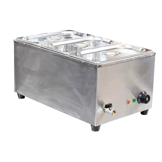 Chef-Hub Electric Wet Well Bain Marie With Pans