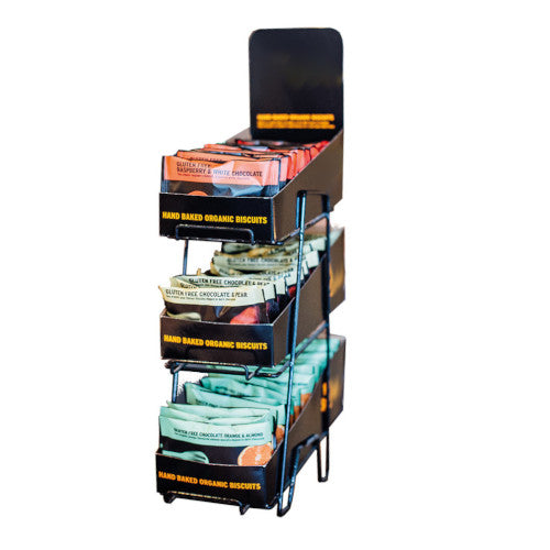 Wooden Spoon Merchandising Rack