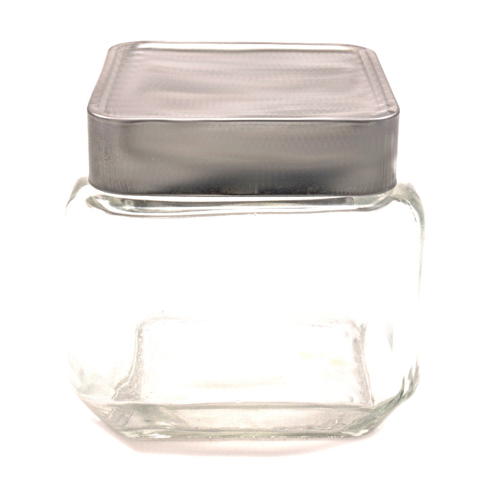 Chef-Hub Set of 3 Glass Storage Jars 900ml