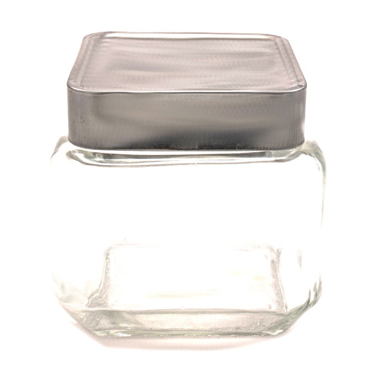 Chef-Hub Set of 3 Glass Storage Jars 900ml