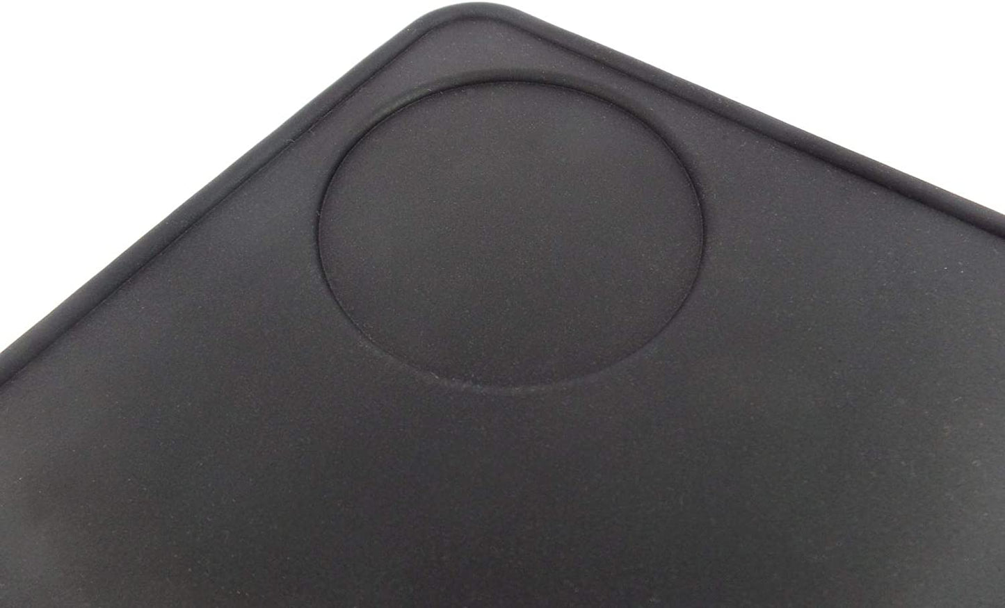 Black Non Slip Silicone Tamping Mat Flat