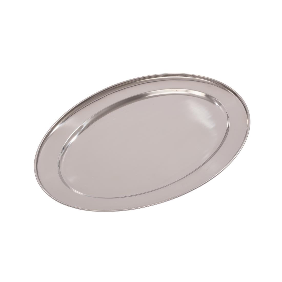 60cm Stainless Steel oval platter / serving tray