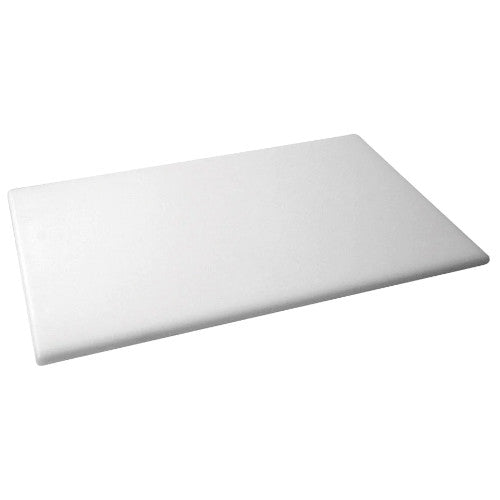 WHITE CHOPPING BOARD 455mmX305mmX10mm